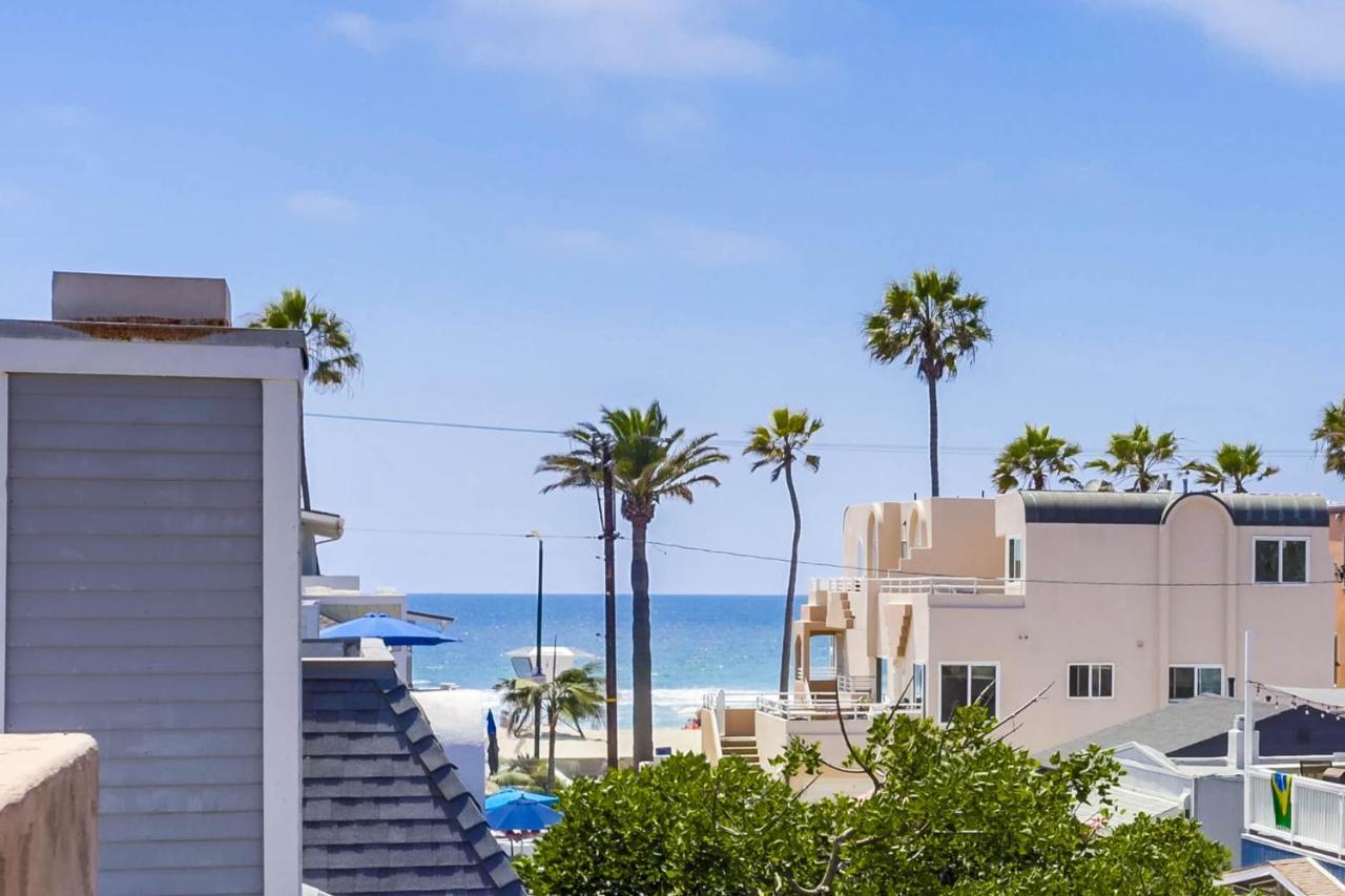 Stunning Ocean View Home W Rooftop Terrace, Firepit, Fast Wifi, Ac & Parking! San Diego Kültér fotó