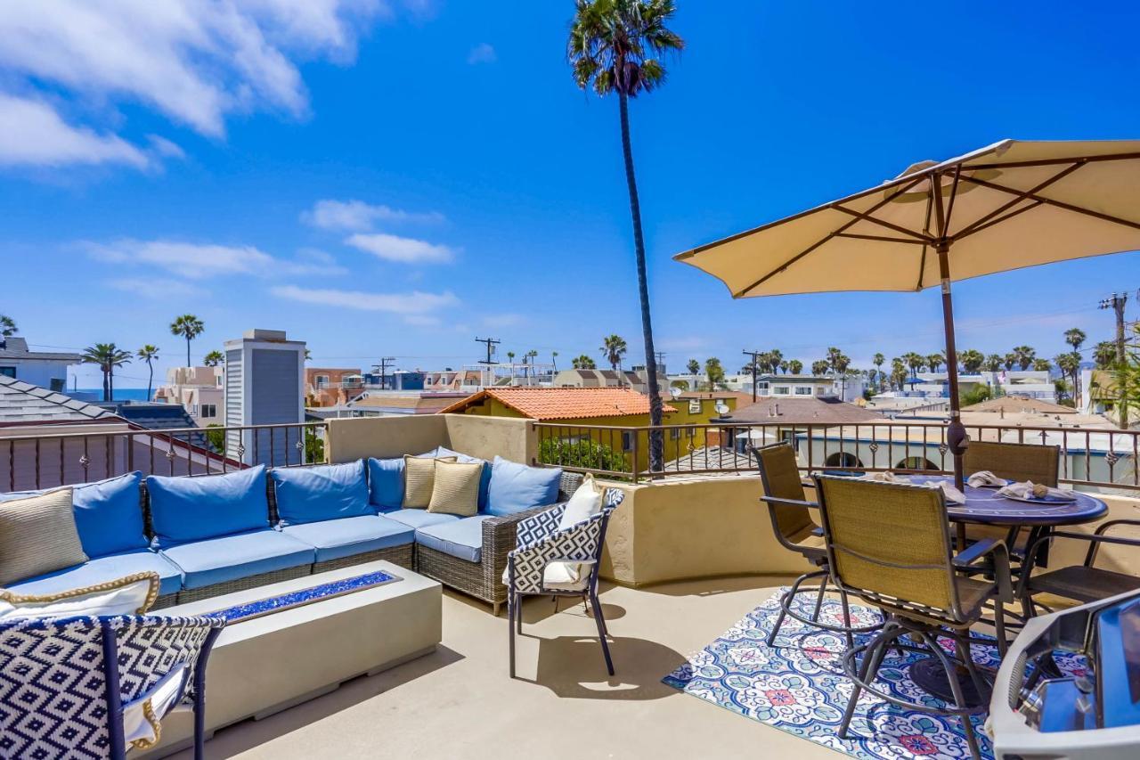 Stunning Ocean View Home W Rooftop Terrace, Firepit, Fast Wifi, Ac & Parking! San Diego Kültér fotó